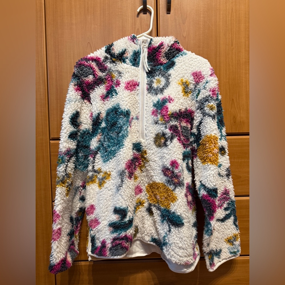 Floral Fleece Women's Hoodie